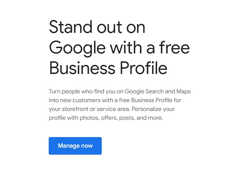 Google Business Profile