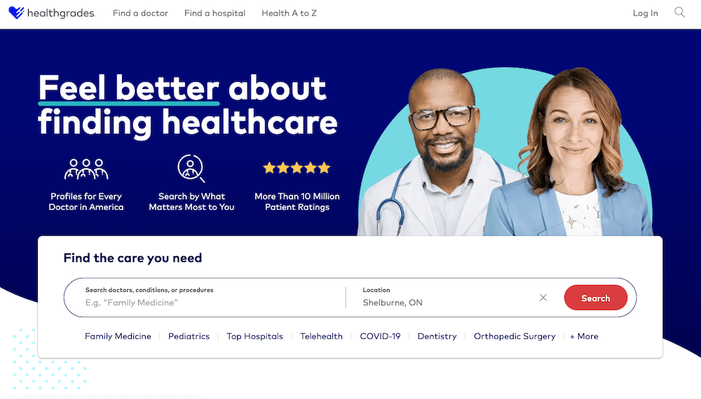 Healthgrades - Review Site