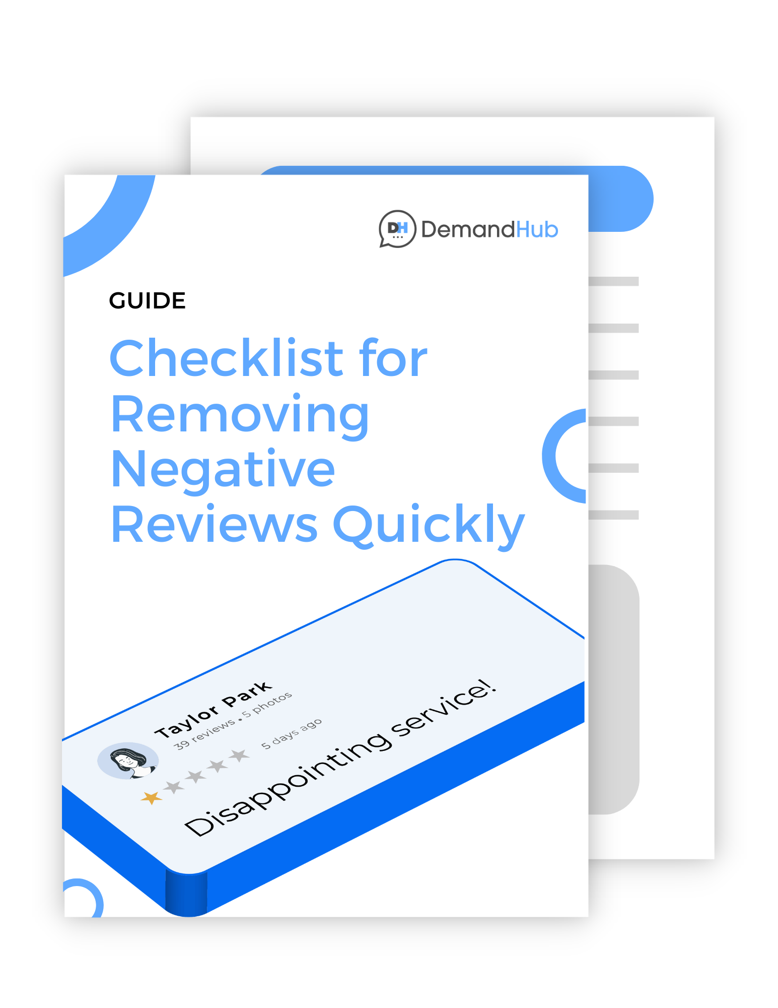 Checklist for Removing Negative Reviews Quickly